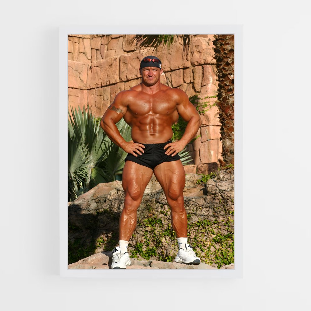 Poster Mariusz pudzianowski – affiche Powerlifting (vue 3)